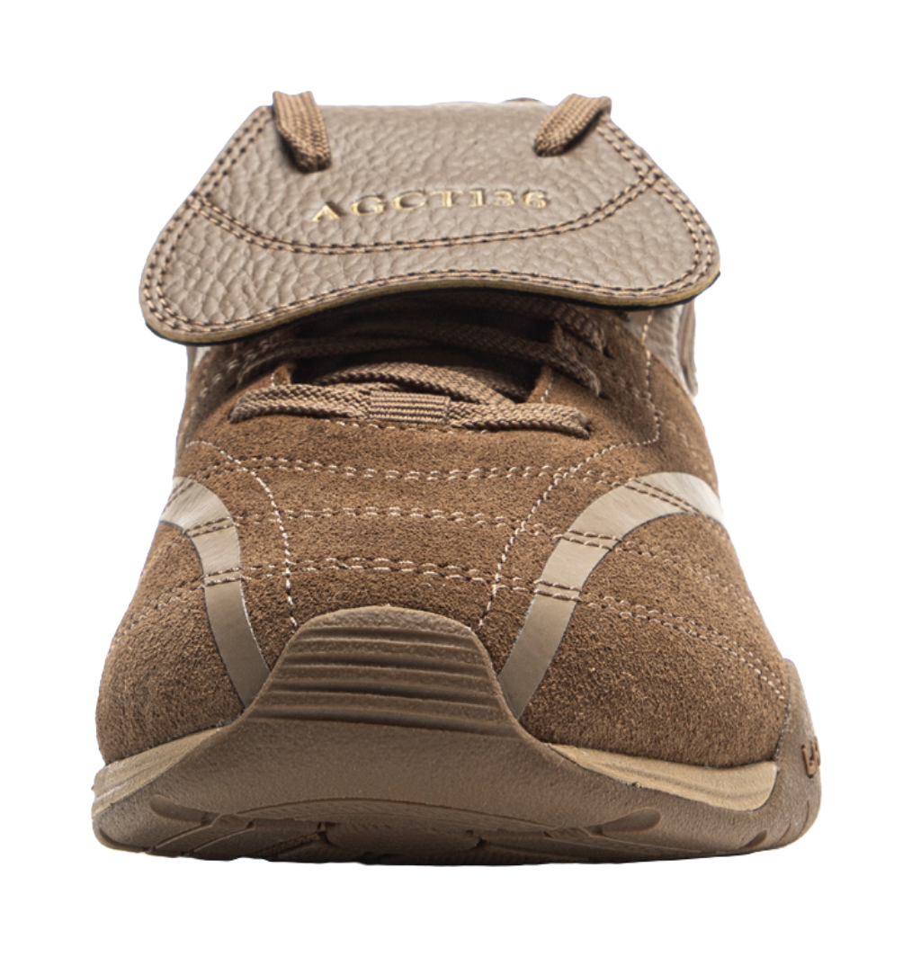 LiNing Film Pulse Slip Resistant, Abrasion Resistant, Lightweight Low top Casual Shoes Women's Brown 