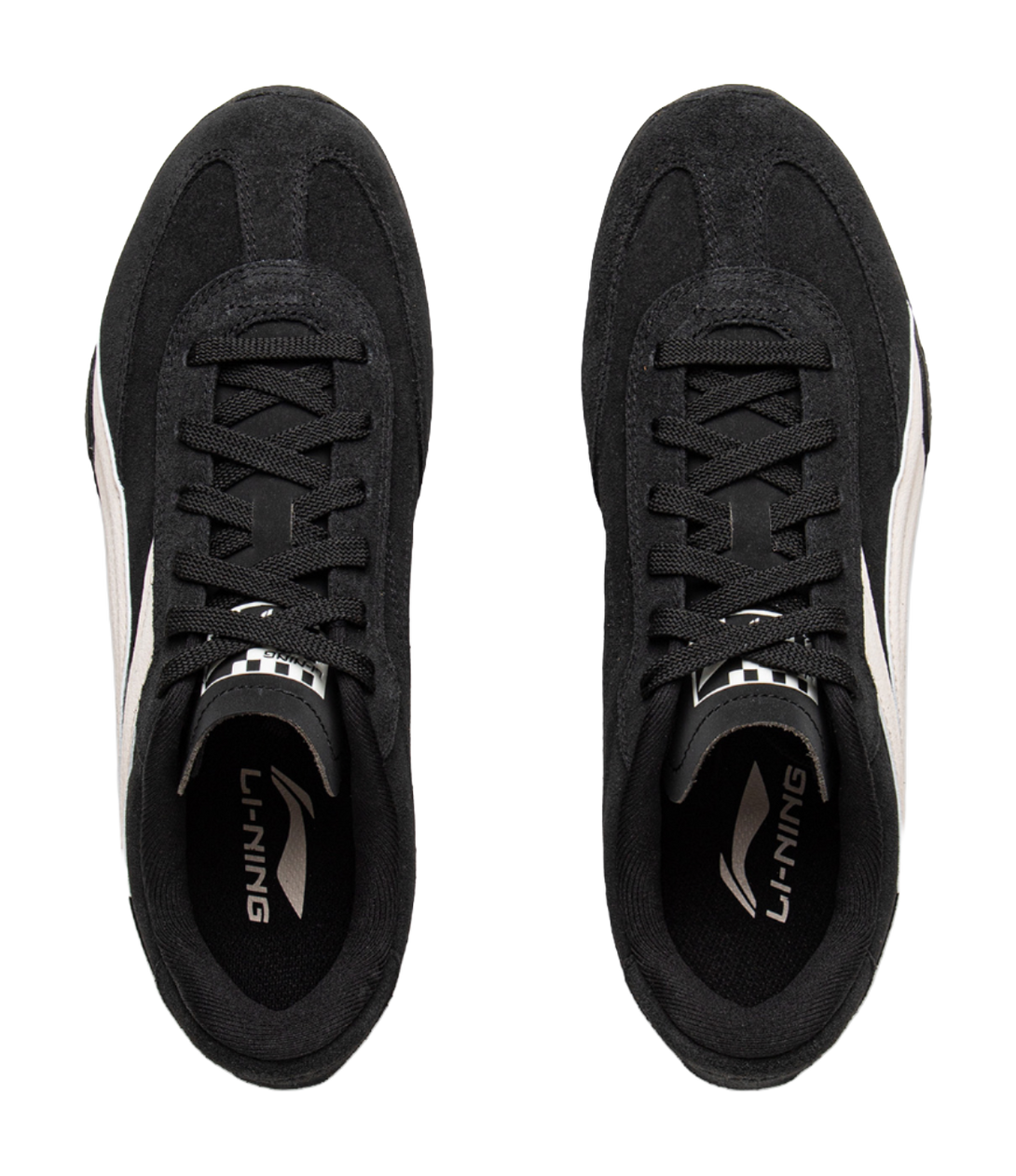 LiNing Film TURBO Slip Resistant, Abrasion Resistant, Lightweight Low Top Casual Shoes Men's Black 