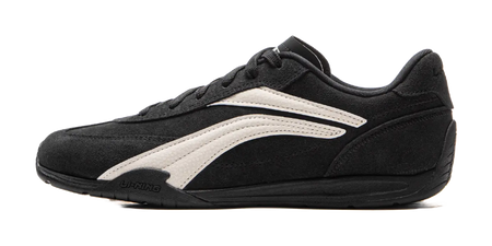 LiNing Film TURBO Slip Resistant, Abrasion Resistant, Lightweight Low Top Casual Shoes Mens Black  vjsneaker.com