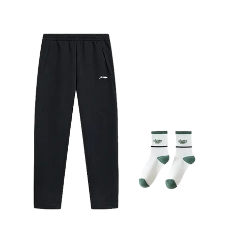 LiNing Fitness Series Casual Pants Unisex Black  vjsneaker.com