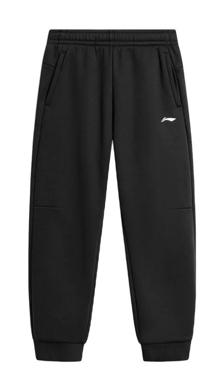 LiNing Fitness Series Knitted Sweatpants Mens Black  vjsneaker.com