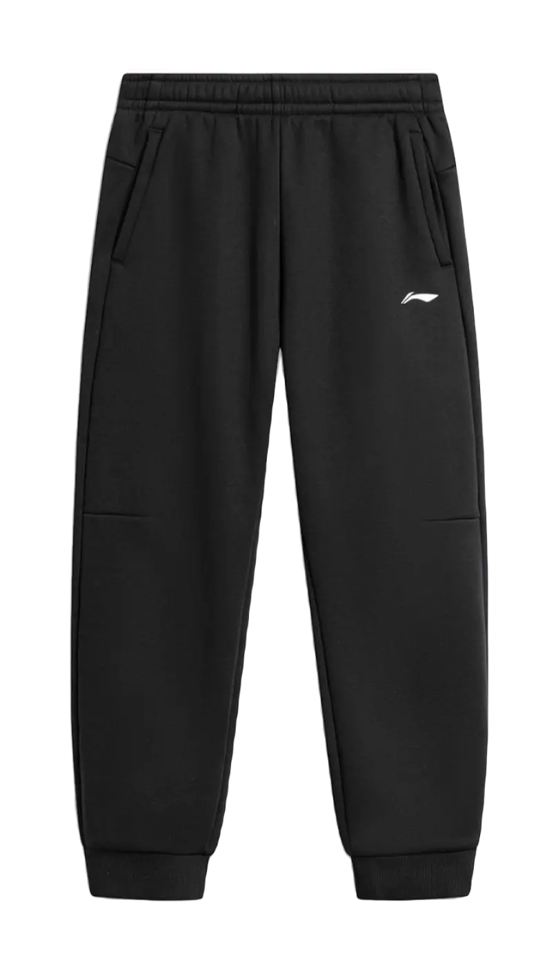 LiNing Fitness Series Knitted Sweatpants Mens Black  vjsneaker.com