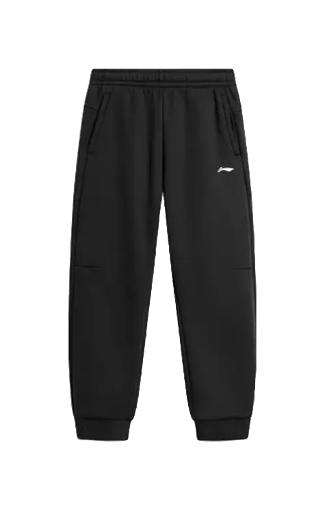 LiNing Fitness Series Knitted Sweatpants Mens Black  vjsneaker.com