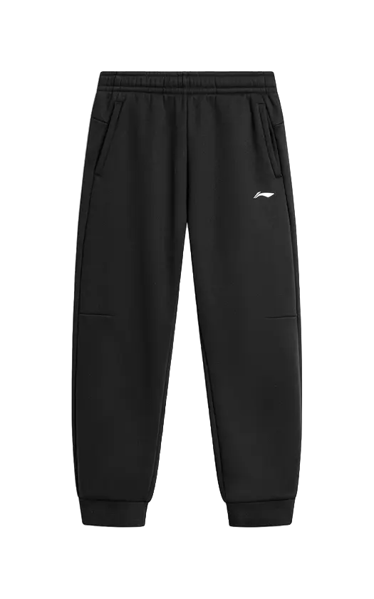 LiNing Fitness Series Knitted Sweatpants Mens Black  vjsneaker.com
