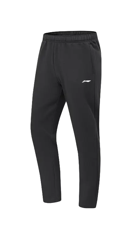 LiNing Fitness Series Knitted Sweatpants Mens Black  vjsneaker.com
