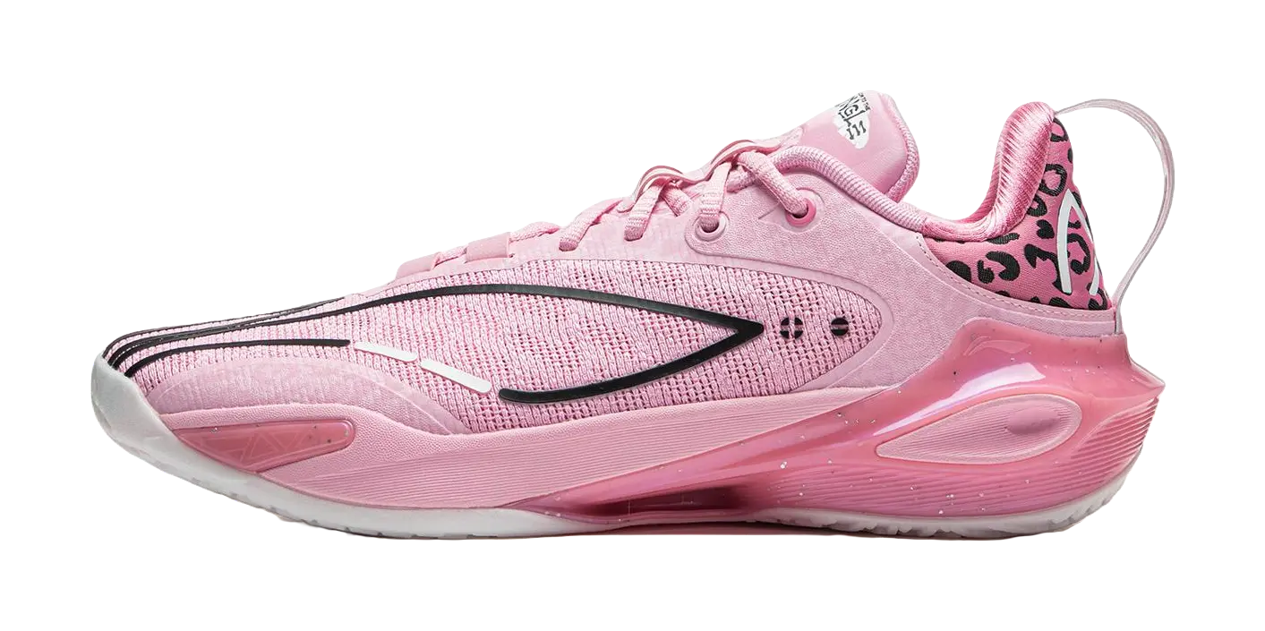 LiNing Flash Strike 11 Low top Basketball Shoes Mens Diamond Pink  vjsneaker.com