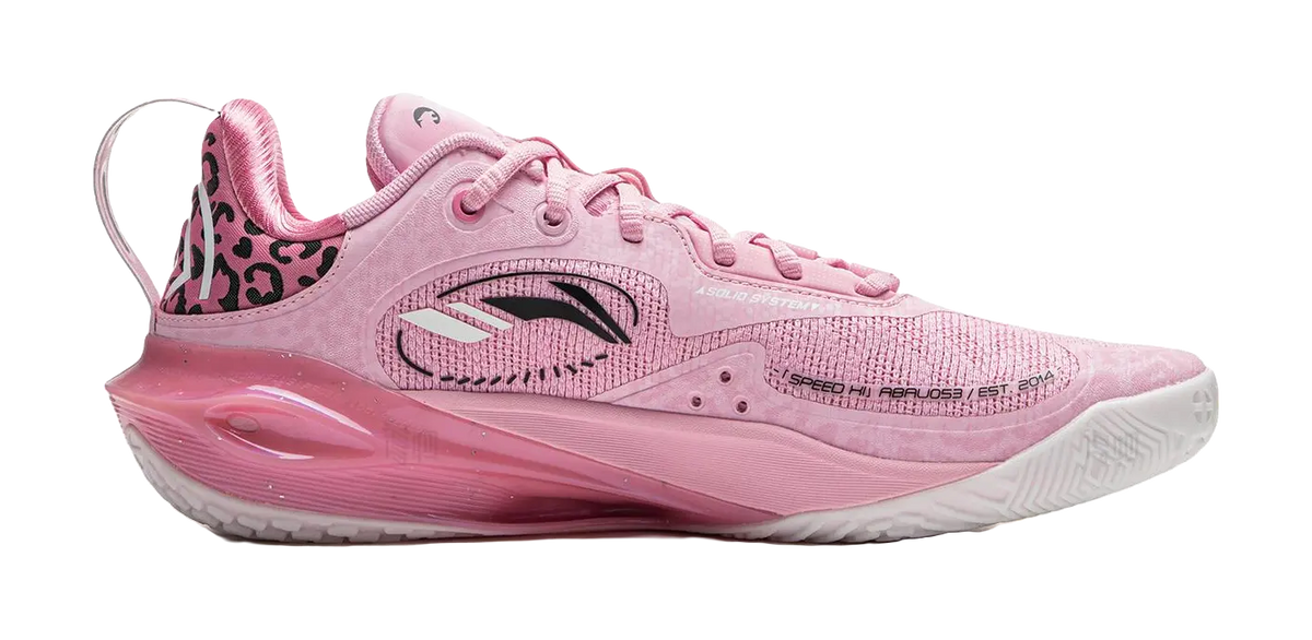 LiNing Flash Strike 11 Low top Basketball Shoes Mens Diamond Pink  vjsneaker.com