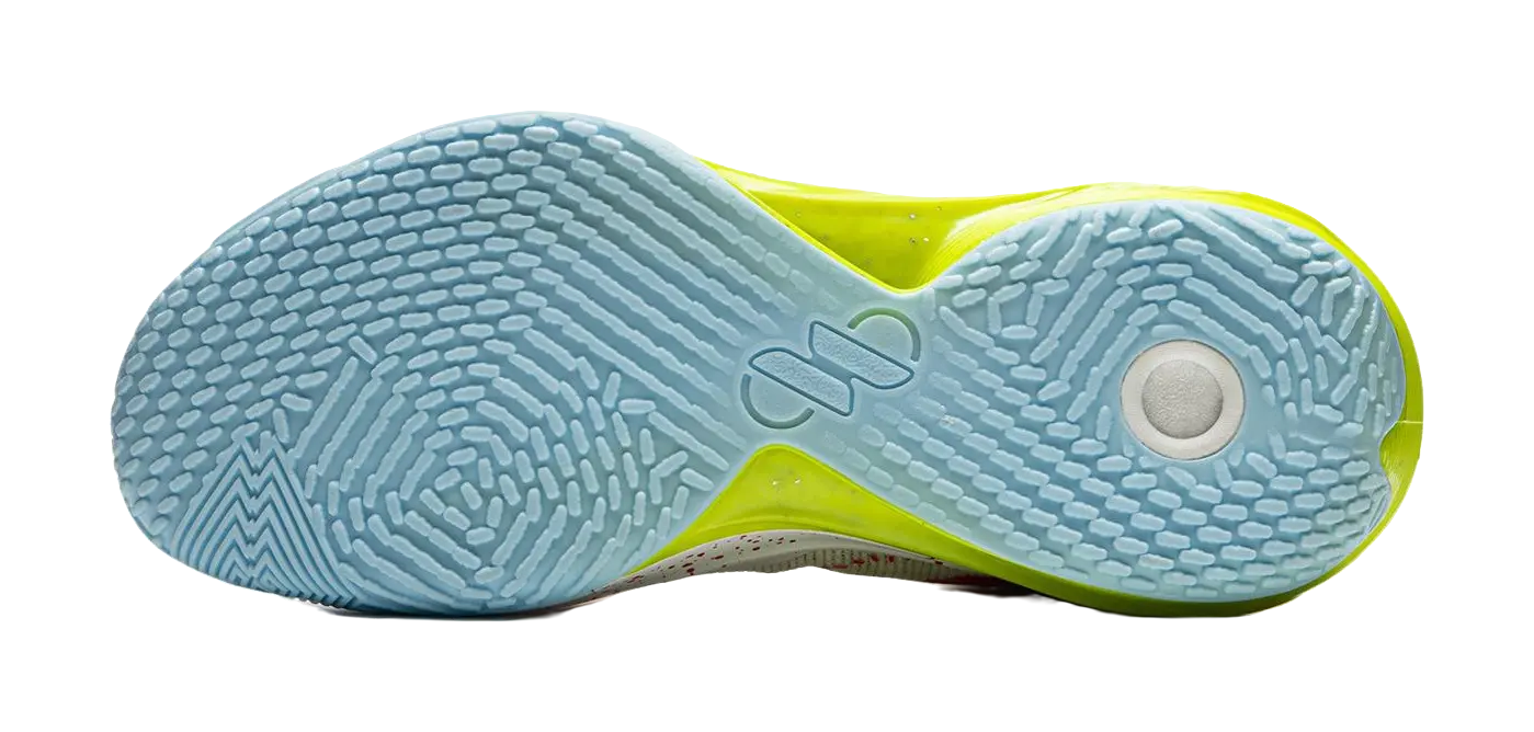 LiNing Flash Strike 11 Supportive And Elastic Low-Top Basketball Shoes Mens White Green Red  vjsneaker.com