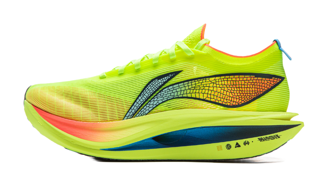 LiNing Flyco 5 ELITE Cushioning Slip Resistant Lightweight Rebound Low top Marathon Racing Running Shoes Men's Green 