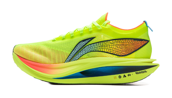 LiNing Flyco 5 ELITE Cushioning Slip Resistant Lightweight Rebound Low top Marathon Racing Running Shoes Men's Green 