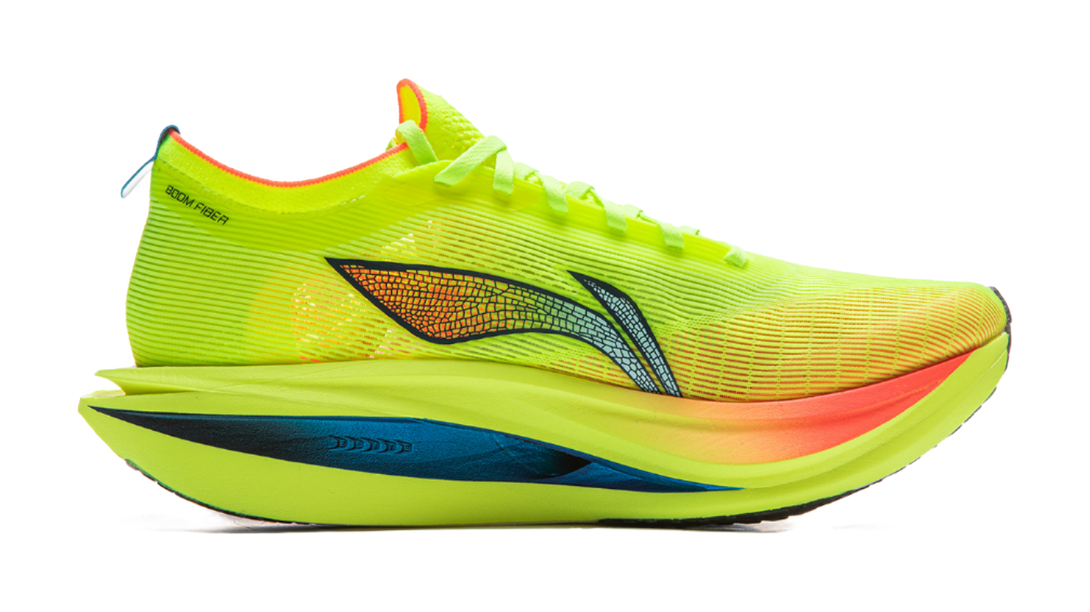 LiNing Flyco 5 ELITE Cushioning Slip Resistant Lightweight Rebound Low top Marathon Racing Running Shoes Men's Green 