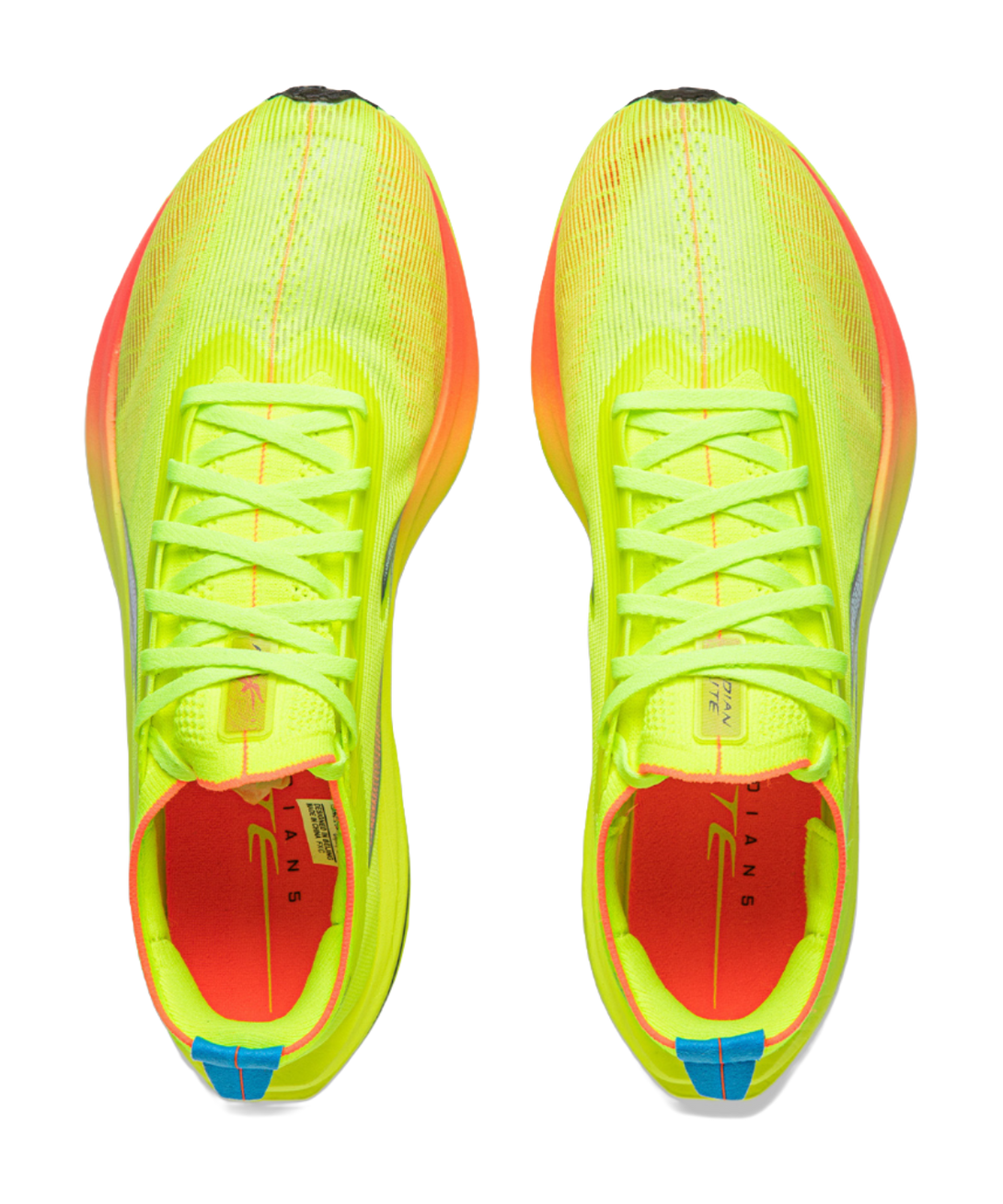 LiNing Flyco 5 ELITE Cushioning Slip Resistant Lightweight Rebound Low top Marathon Racing Running Shoes Men's Green 