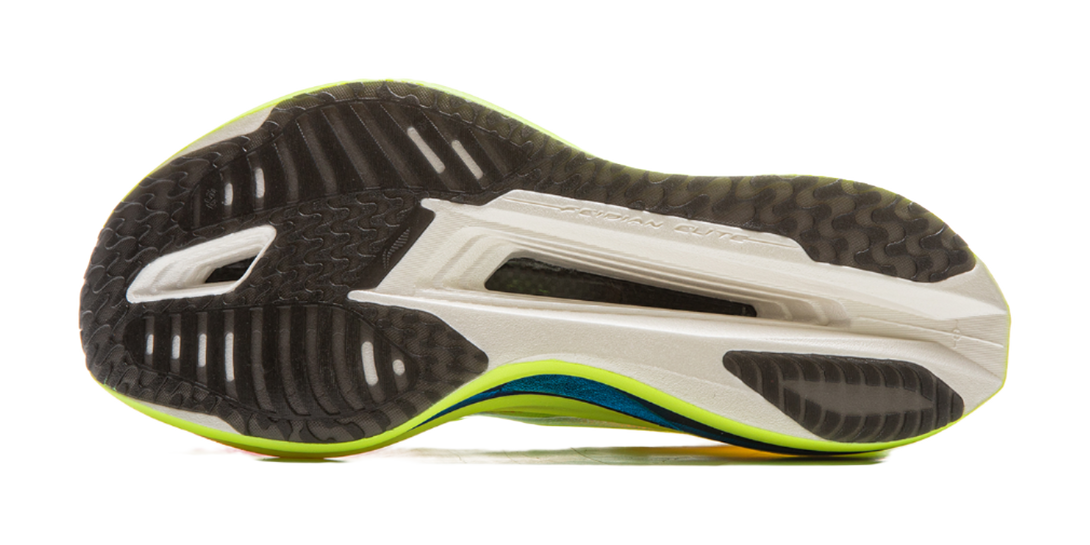 LiNing Flyco 5 ELITE Cushioning Slip Resistant Lightweight Rebound Low top Marathon Racing Running Shoes Men's Green 