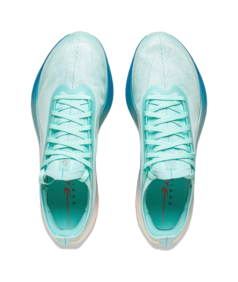 LiNing Flyco 5 ELITE Cushioning, Slip Resistant, Rebound Low Top Marathon Racing Running Shoes Unisex Island Blue 