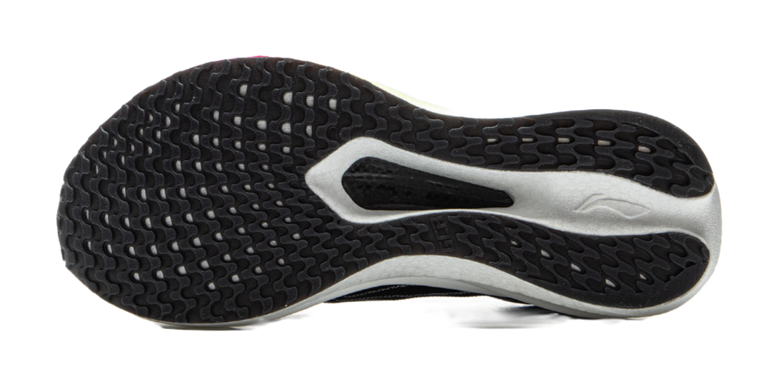 LiNing Flyer 5 Challenger Cushioned Slip-Resistant Rebound Low-Top Carbon Plate Running Shoes Women's Black 