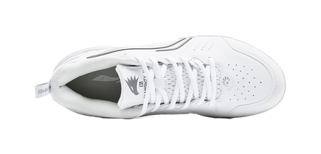 LiNing Flying Eagle Slip Resistant, Abrasion Resistant, Breathable Low top Badminton Shoes Unisex White 