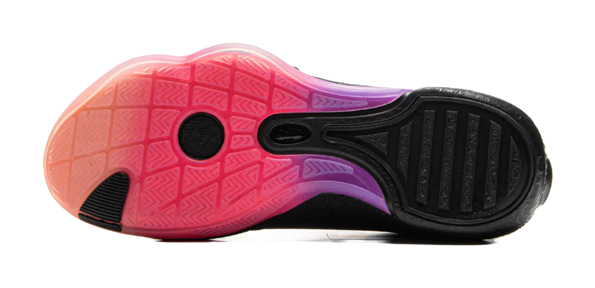 LiNing Full City 13 Cushioned Slip-Resistant Abrasion-Resistant Low-Top Basketball Shoes Mens Black Red  vjsneaker.com