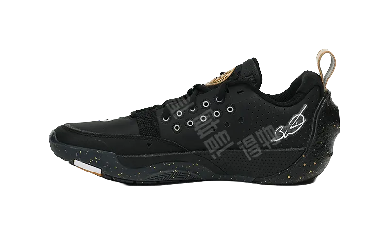 LiNing Full City 13 Cushioning Anti-Slip And Wear-Resistant Low-Top Basketball Shoes Mens Black  vjsneaker.com