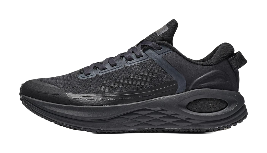 LiNing Furious Rider 6.0 Essential Anti Slip And Wear Resistant Breathable Low Top Casual Running Shoes Men's Black 