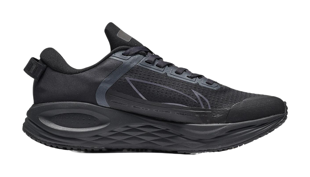 LiNing Furious Rider 6.0 Essential Anti Slip And Wear Resistant Breathable Low Top Casual Running Shoes Men's Black 