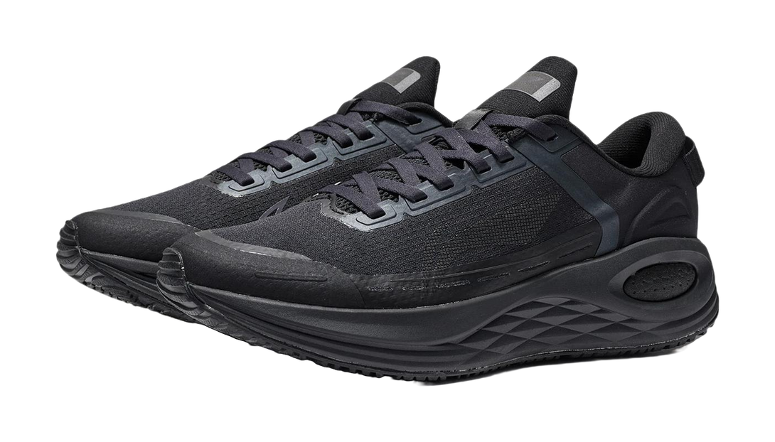 LiNing Furious Rider 6.0 Essential Anti Slip And Wear Resistant Breathable Low Top Casual Running Shoes Men's Black 