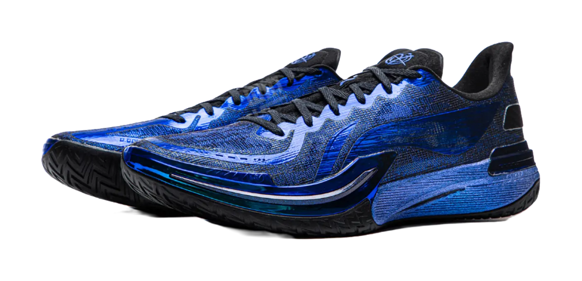 LiNing Gamma - Blue Tears Basketball Shoes Mens Blue 