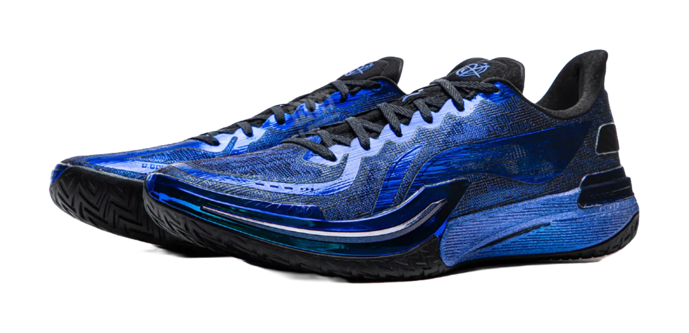 LiNing Gamma - Blue Tears Basketball Shoes Mens Blue 