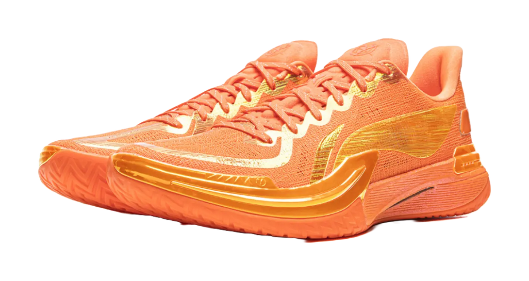LiNing Gamma Crimson Moon - Carrot Orange Basketball Shoes for Men 