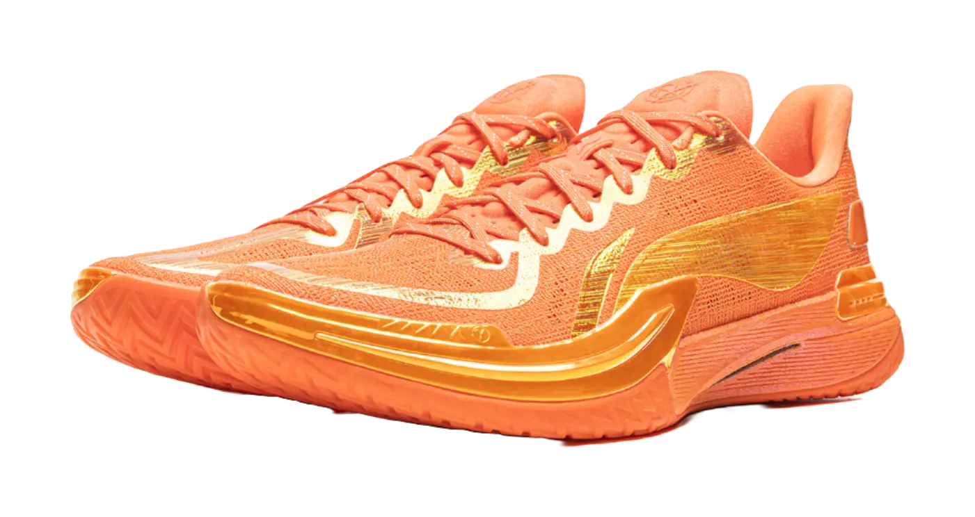 LiNing Gamma Crimson Moon - Carrot Orange Basketball Shoes for Men 