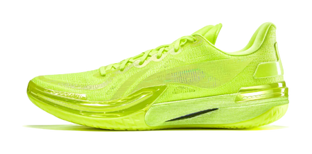 LiNing Gamma - Flame Basketball Shoes Mens Fluorescent Yellow Green 