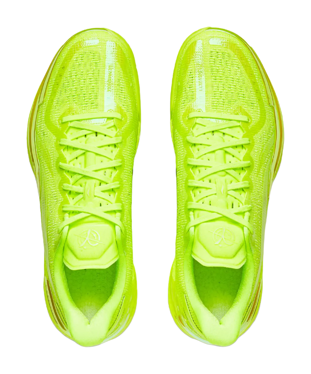 LiNing Gamma - Flame Basketball Shoes Mens Fluorescent Yellow Green 
