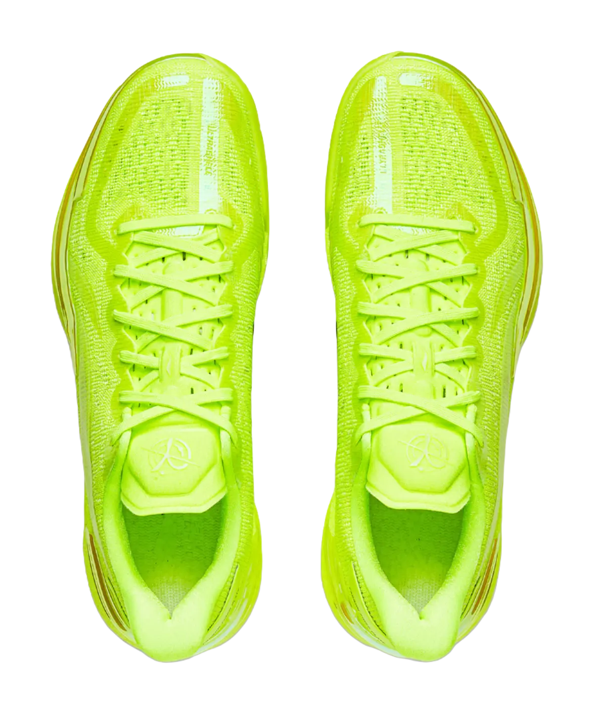 LiNing Gamma - Flame Basketball Shoes Mens Fluorescent Yellow Green 