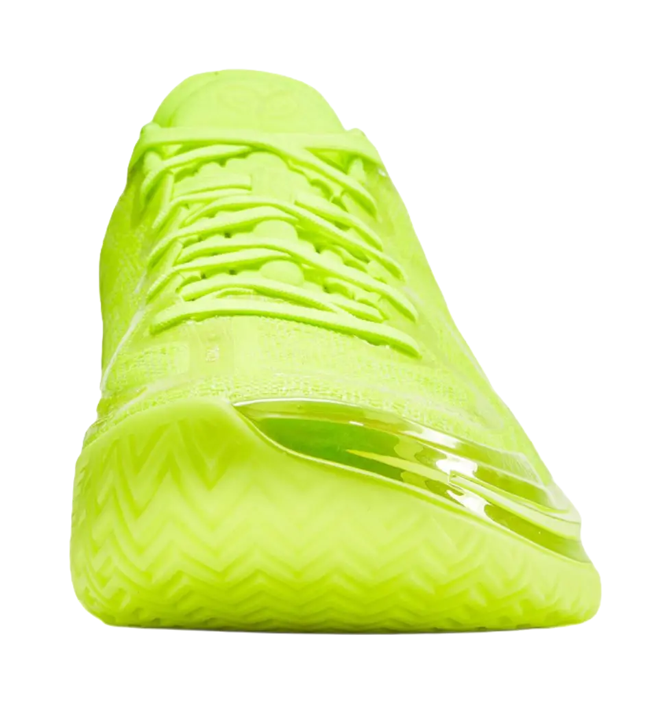 LiNing Gamma - Flame Basketball Shoes Mens Fluorescent Yellow Green 