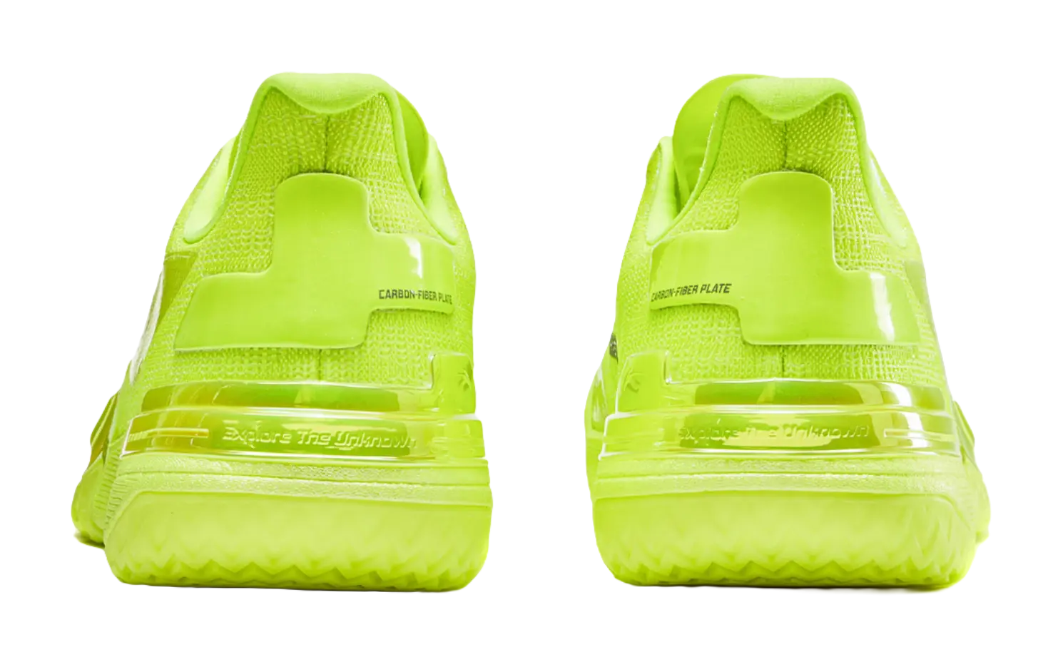 LiNing Gamma - Flame Basketball Shoes Mens Fluorescent Yellow Green 
