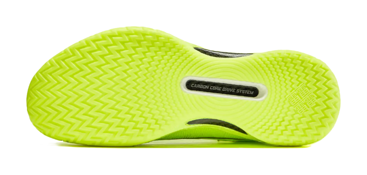 LiNing Gamma - Flame Basketball Shoes Mens Fluorescent Yellow Green 