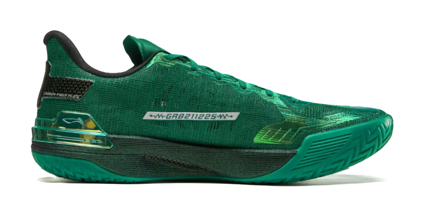 LiNing Gamma - Lightyear Basketball Shoes Men's Gold Green 