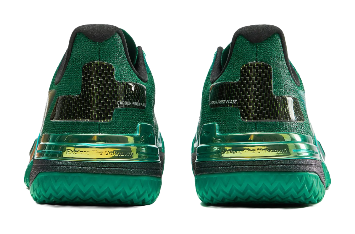LiNing Gamma - Lightyear Basketball Shoes Men's Gold Green 