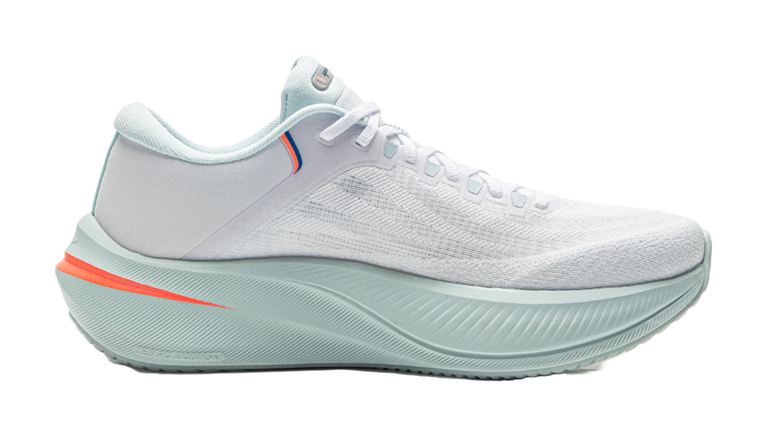 LiNing Height Increasing Cushioning And Abrasion Resistant Low Top Casual Running Shoes Men's Standard White 