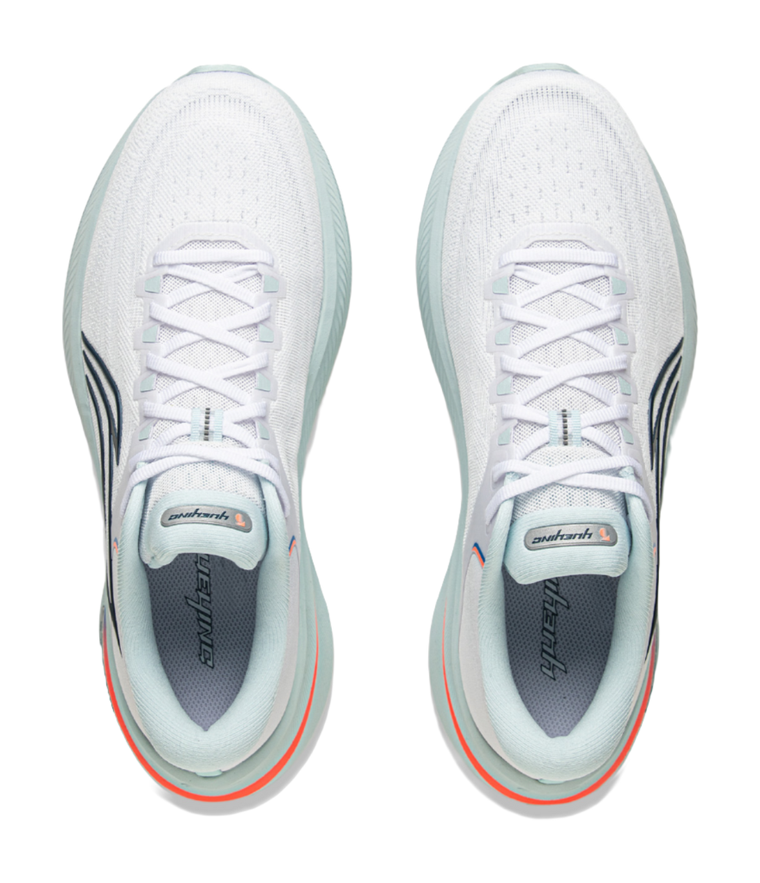 LiNing Height Increasing Cushioning And Abrasion Resistant Low Top Casual Running Shoes Men's Standard White 