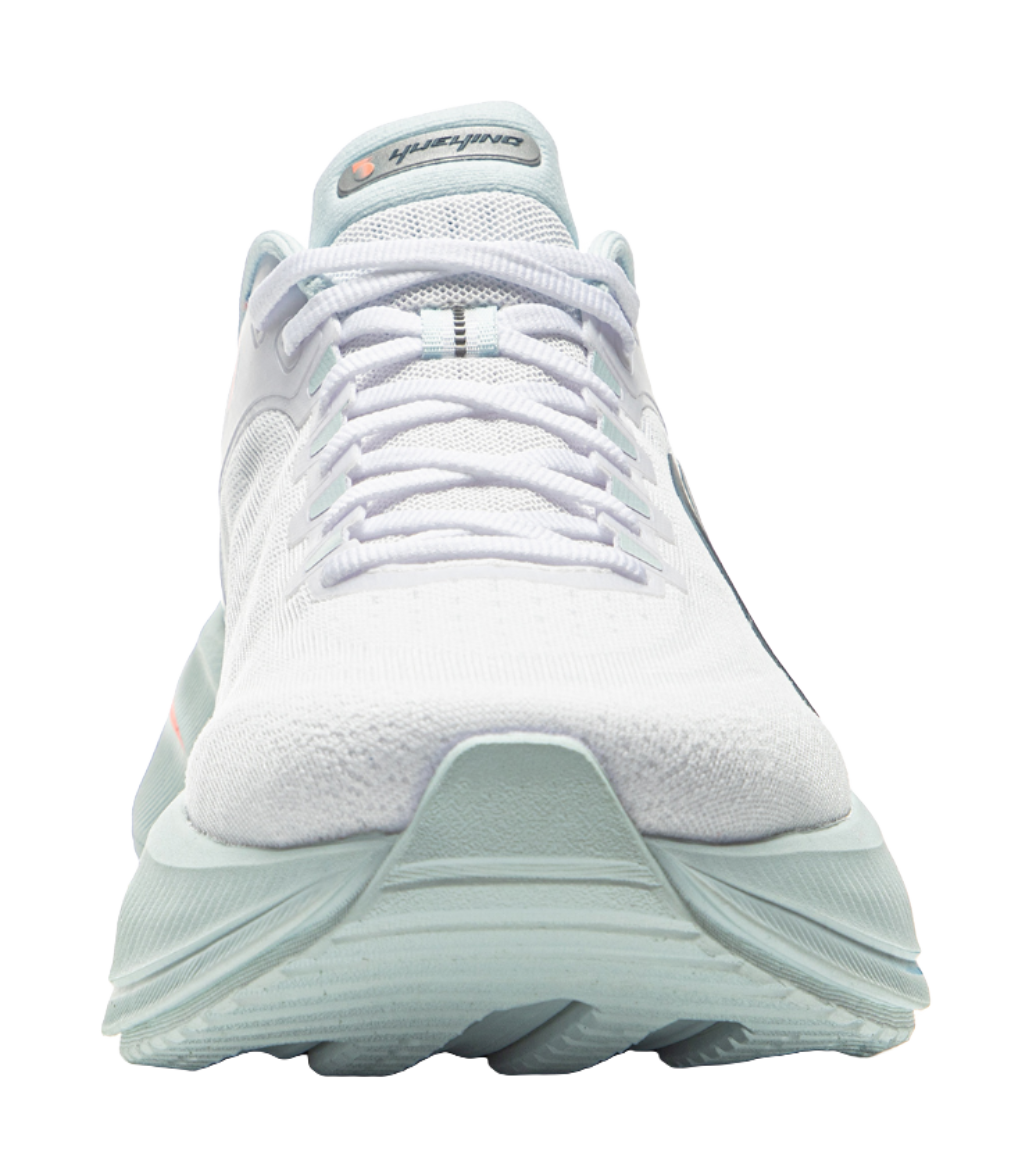 LiNing Height Increasing Cushioning And Abrasion Resistant Low Top Casual Running Shoes Men's Standard White 