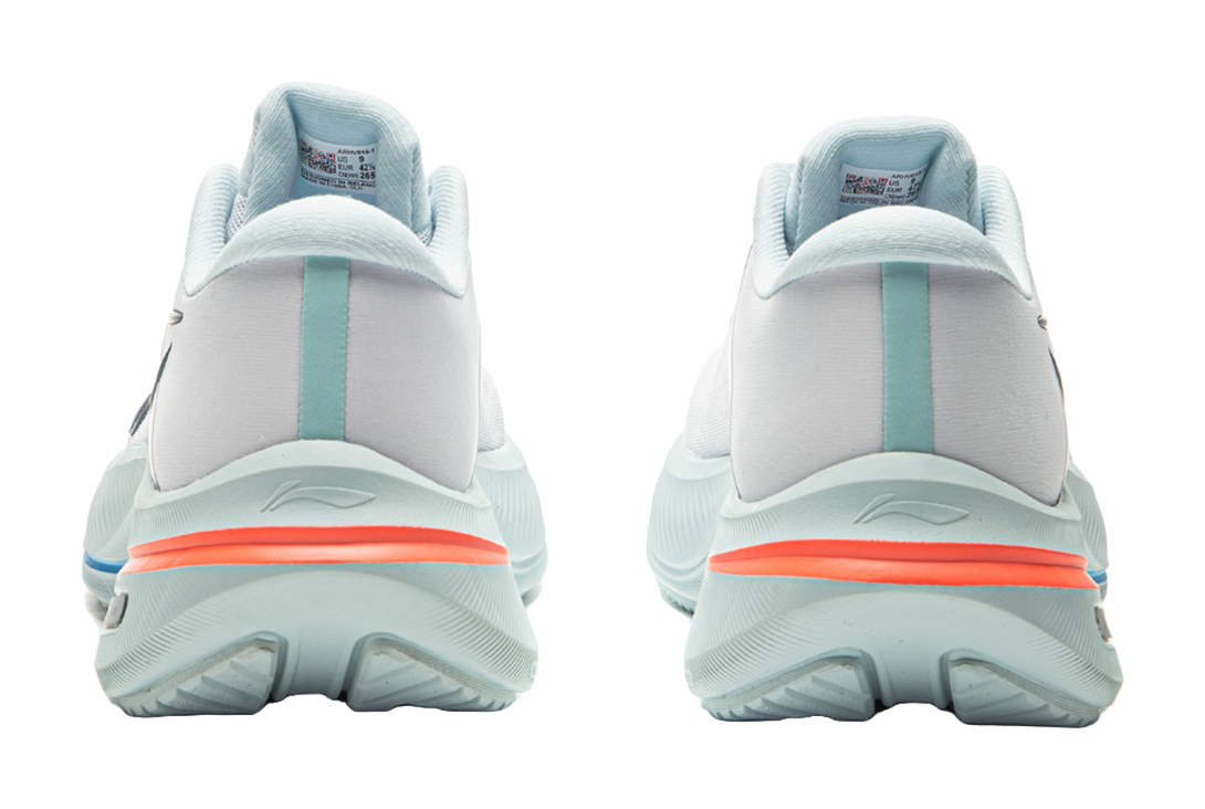 LiNing Height Increasing Cushioning And Abrasion Resistant Low Top Casual Running Shoes Men's Standard White 