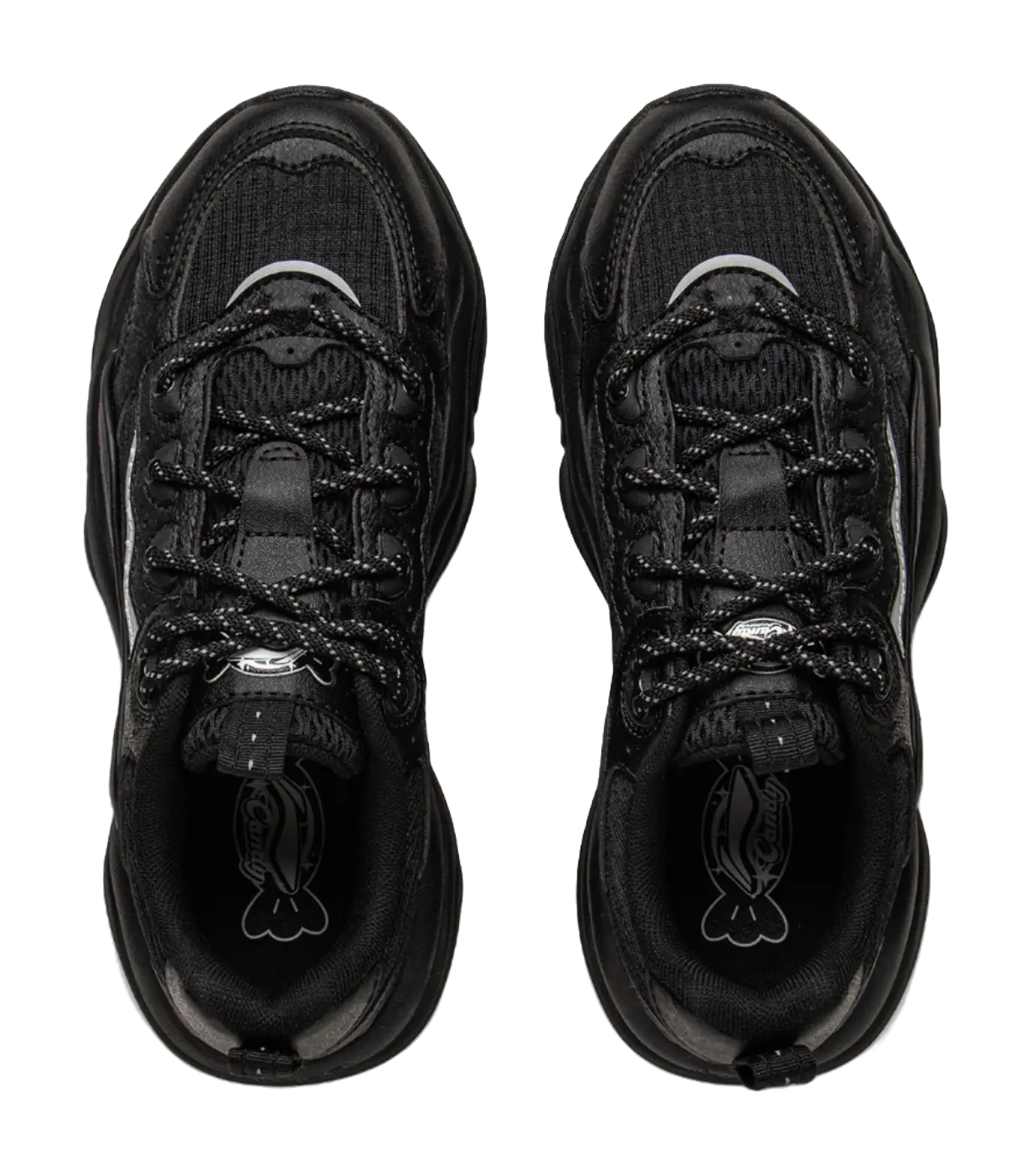 LiNing Honey Cushioning, Slip Resistant, Abrasion Resistant Support Low top Chunky Sneakers Women's Black  VJSNEAKER