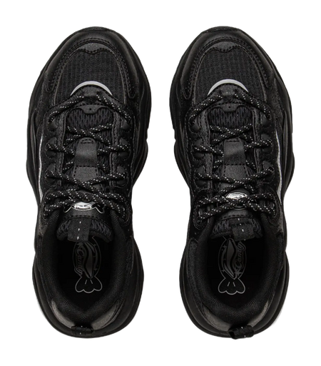 LiNing Honey Cushioning, Slip Resistant, Abrasion Resistant Support Low top Chunky Sneakers Women's Black  VJSNEAKER