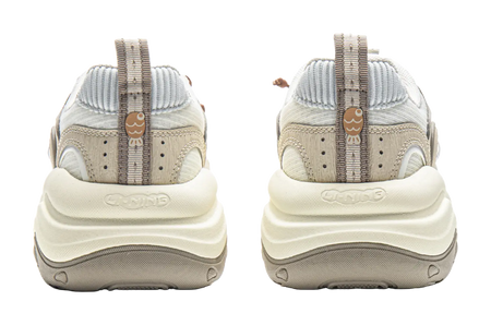 LiNing Honey Cushioning, Slip Resistant, Abrasion Resistant Support Low top Chunky Sneakers Women's Ivory Dune Khaki  VJSNEAKER