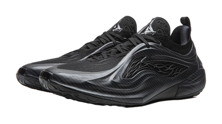 LiNing JB4 Cushioning Slip Resistant Abrasion Resistant Breathable Rebound Grip Low top Basketball Shoes Mens Black  vjsneaker.com