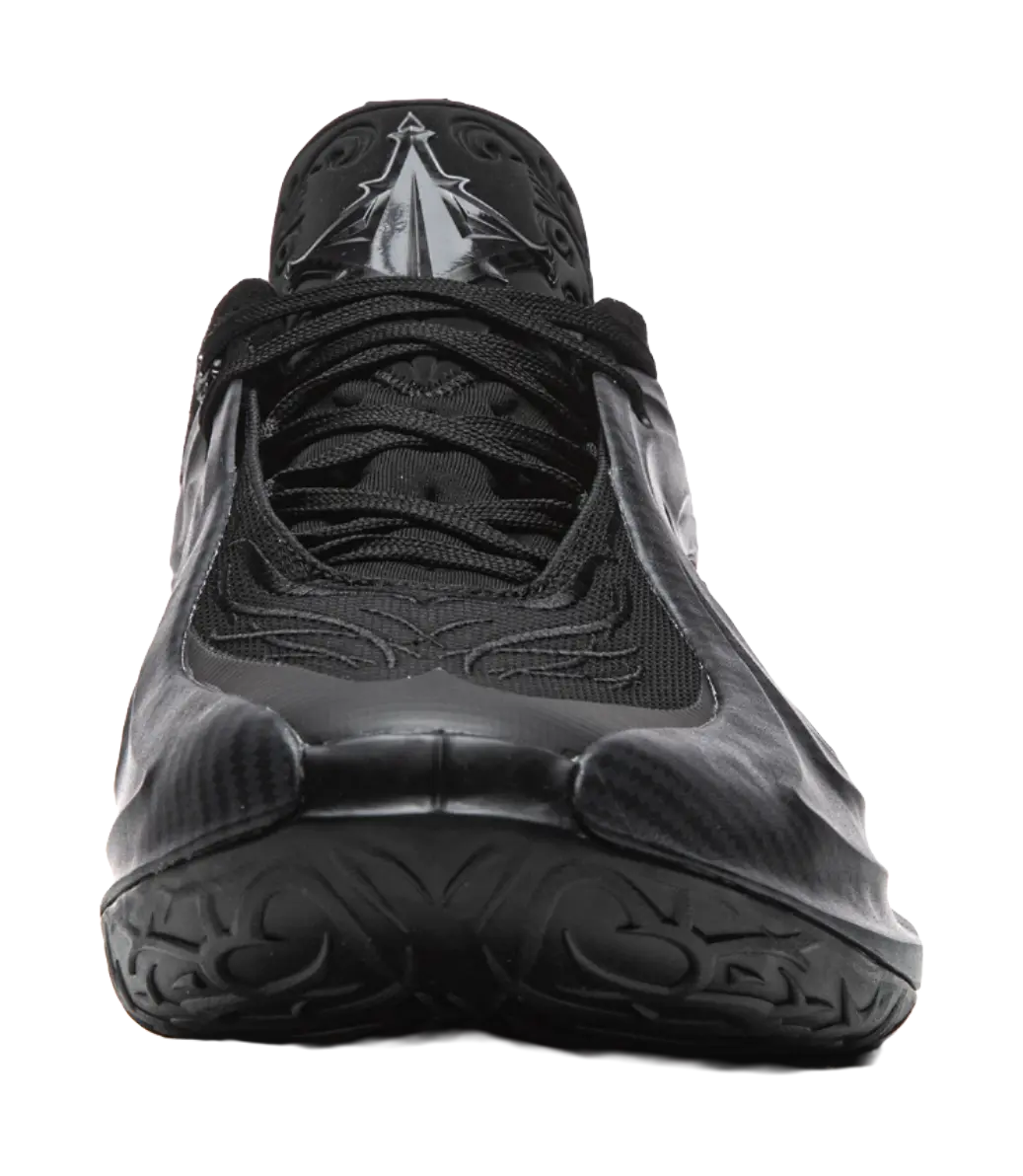 LiNing JB4 Cushioning Slip Resistant Abrasion Resistant Breathable Rebound Grip Low top Basketball Shoes Mens Black  vjsneaker.com