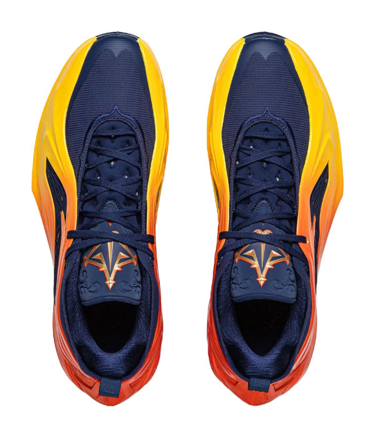 LiNing JB4 - Jimmy Butler Bay Area Blade Basketball Shoes Mens Blue Orange 