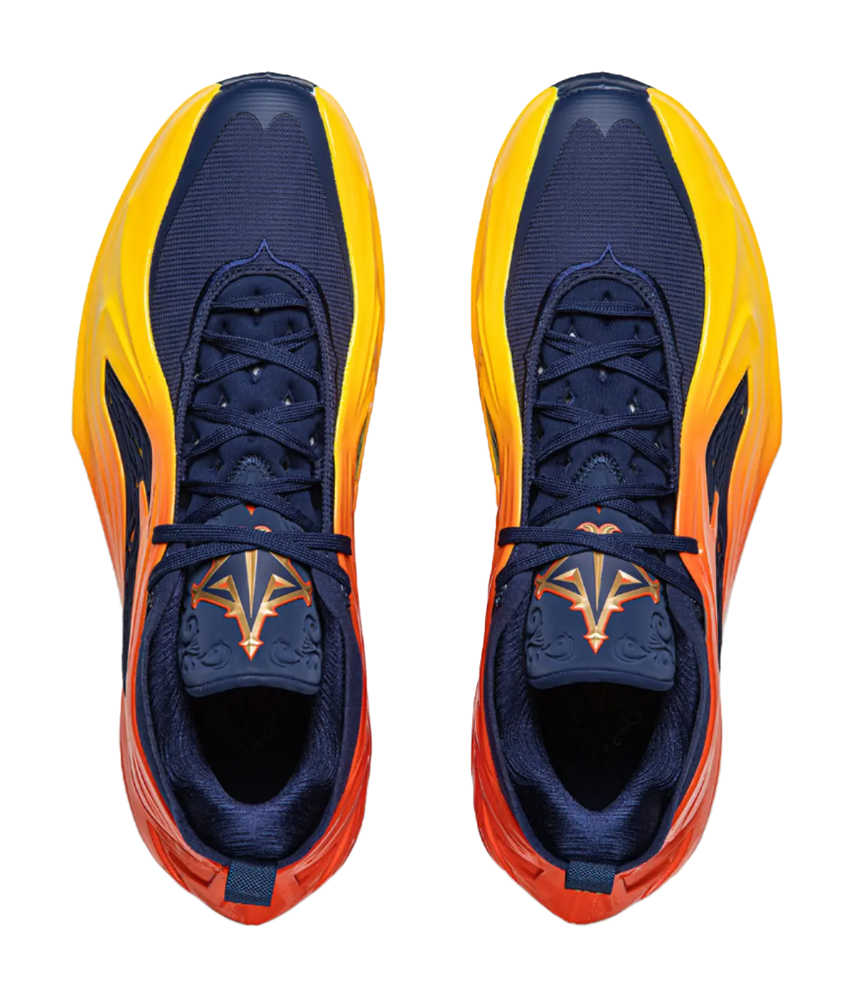 LiNing JB4 - Jimmy Butler Bay Area Blade Basketball Shoes Mens Blue Orange 