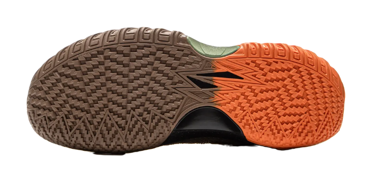 LiNing Jie Ao 2 Anti Slip And Wear Resistant Breathable Low Top Basketball Shoes Mens Brown Green  vjsneaker.com