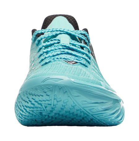 LiNing Jie Ao 2 Cushioning, Slip Resistant, And Breathable Low Top Basketball Shoes Mens Blue Purple Mismatched  vjsneaker.com